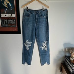 AE Ripped Mom Jeans